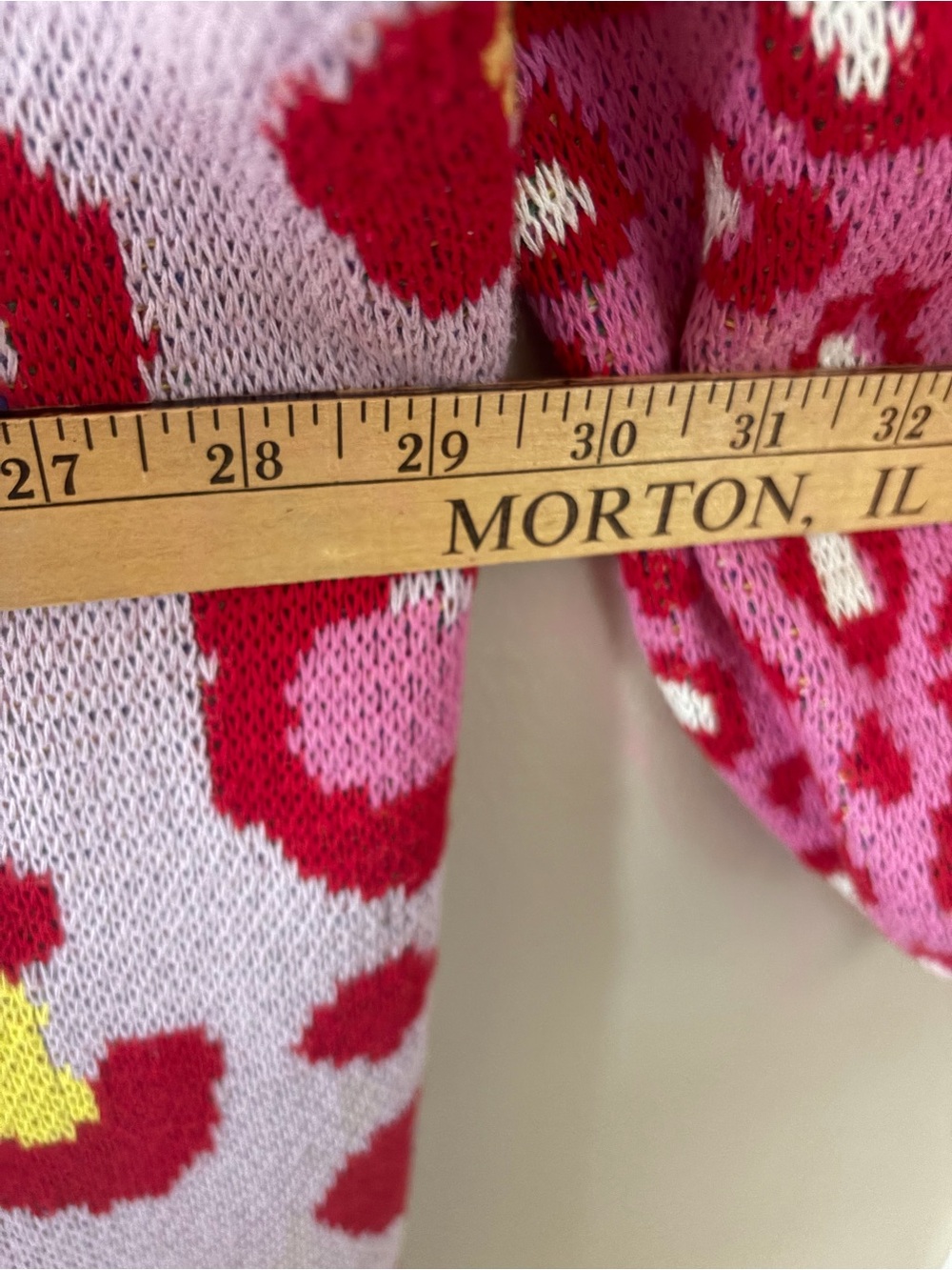 FARM Rio Leopard Pop Cotton Cardigan Button Front Balloon Sleeve Multicolor XL - Picture 10 of 15